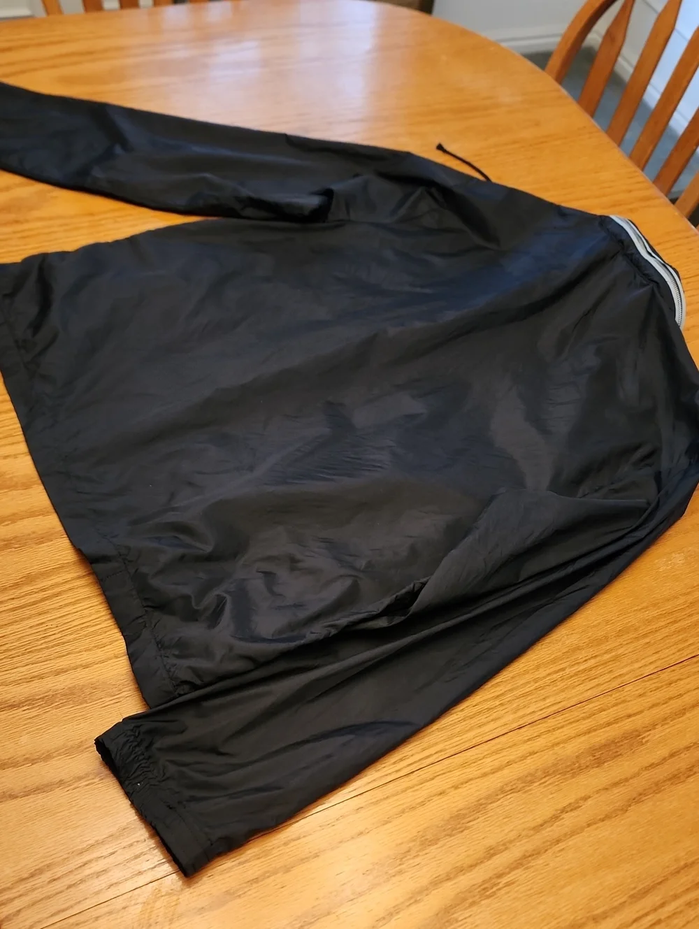 Banana Republic Black Lightweight Zip-Front Jacket